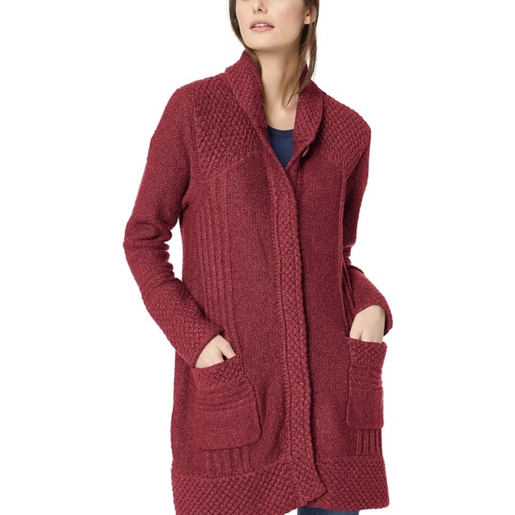prAna Elsin Sweater Coat. Size M. - Picture 8 of 12